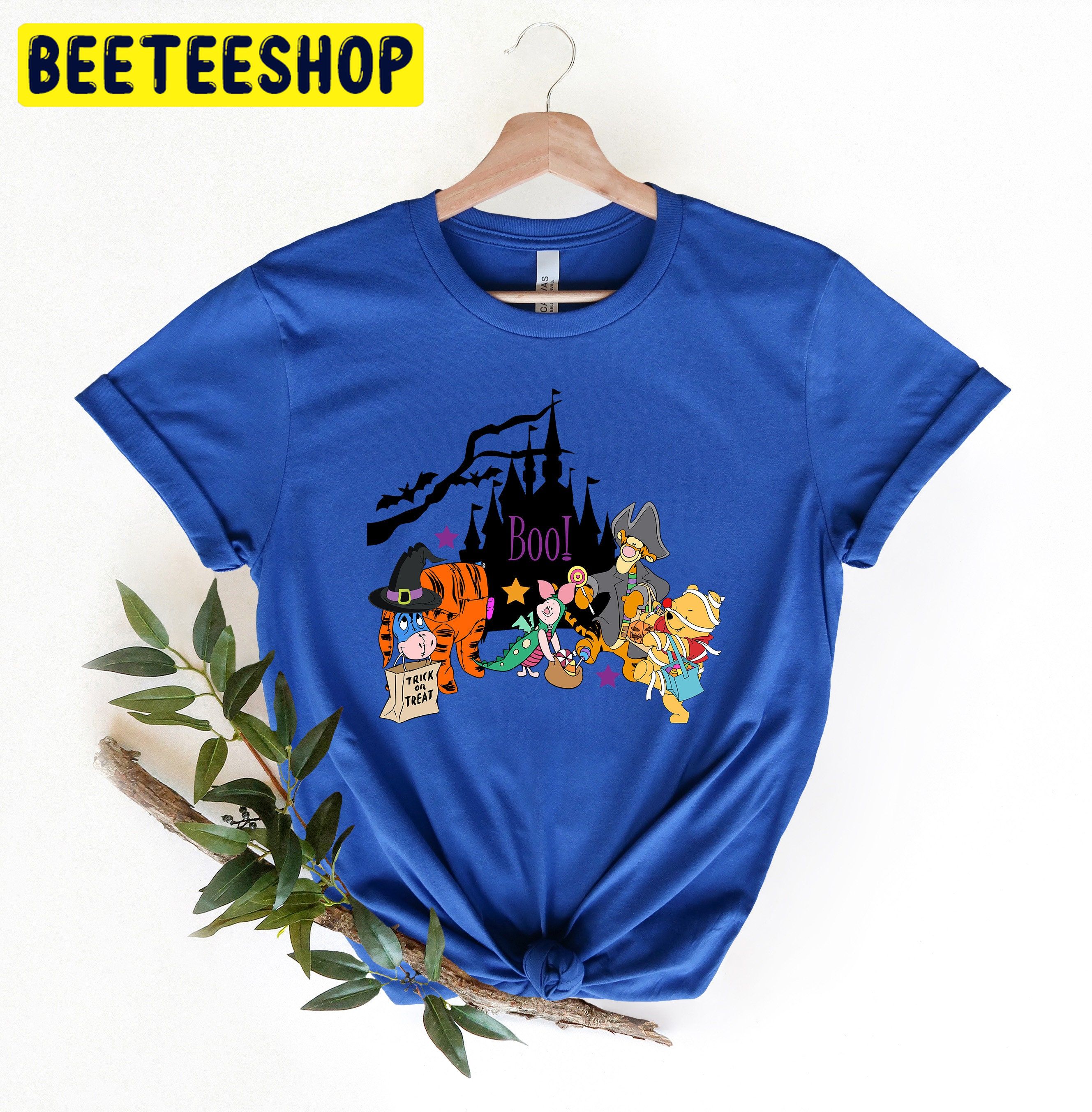 Winnie The Pooh And Friends Halloween Trick Or Treat Trending Unisex Shirt