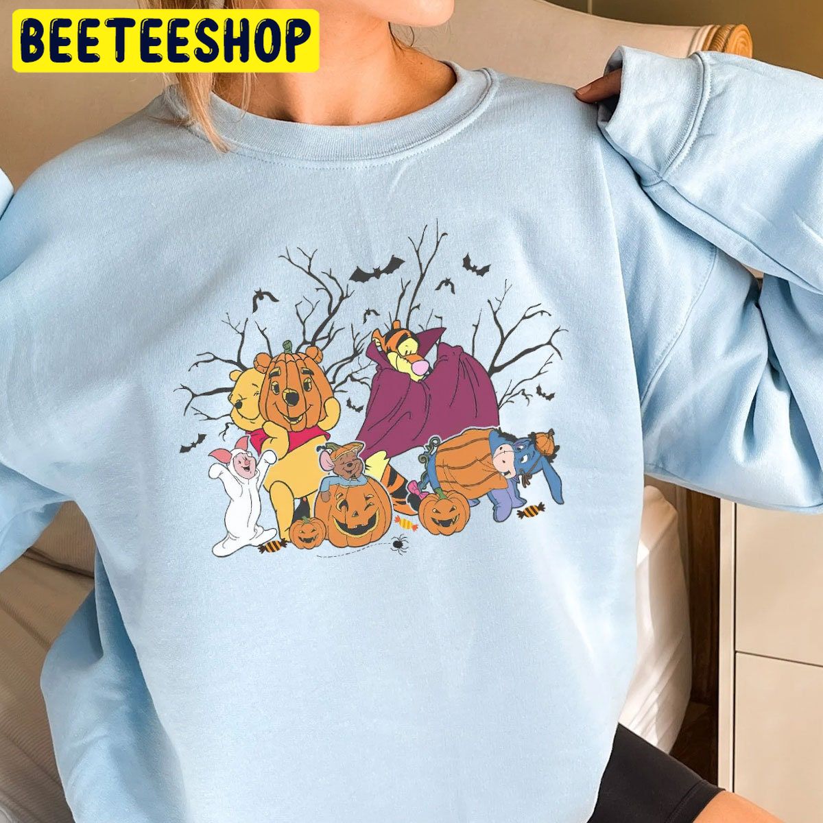 Winnie The Pooh Disneyland Halloween Trending Unisex Shirt