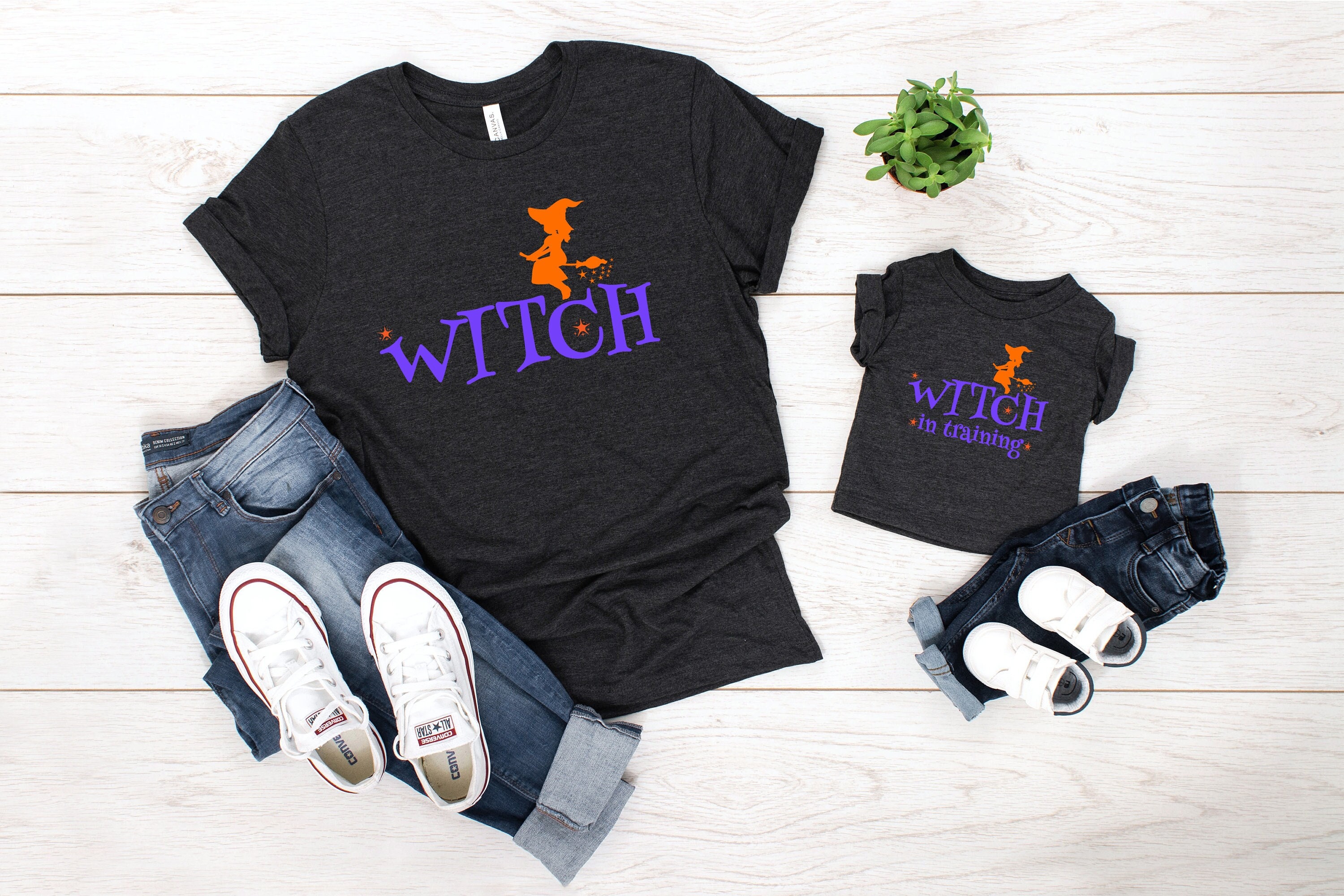 Witch Matching Halloween Shirt