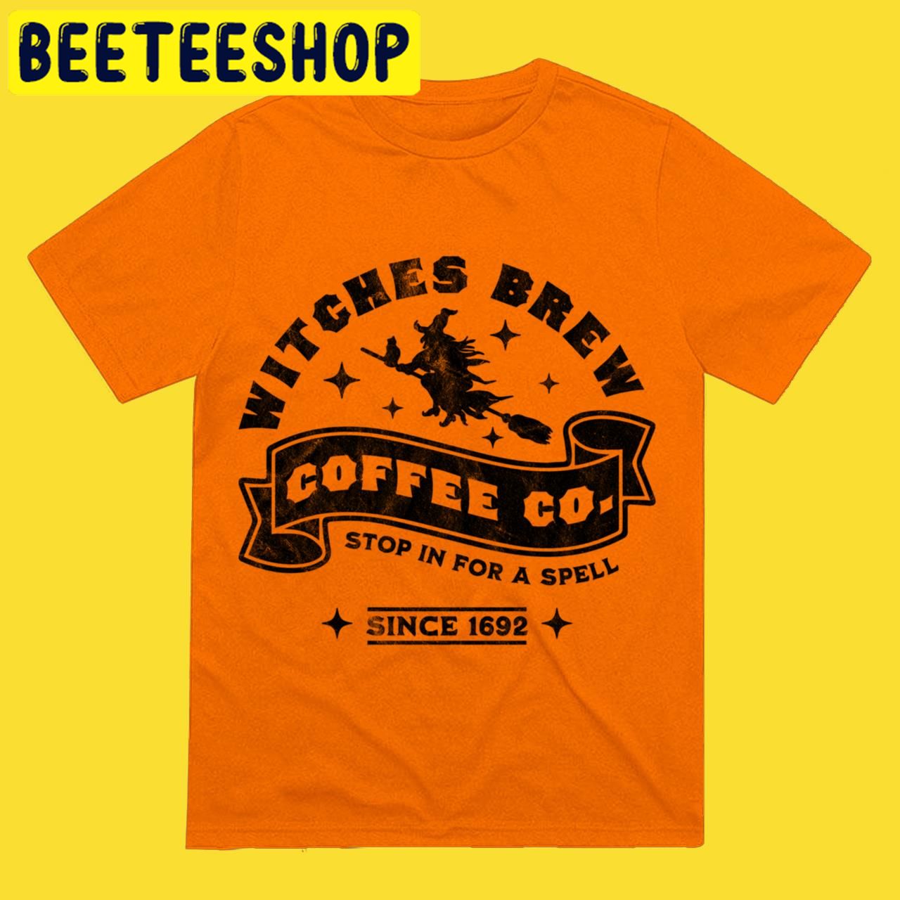 Witches Brew Coffee New Collection Halloween Trending Unisex T-Shirt