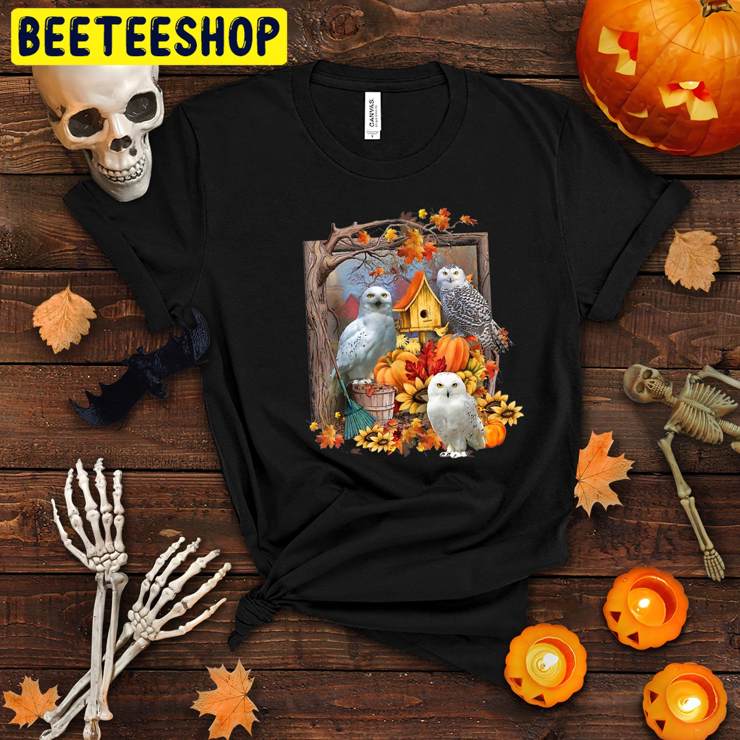 Witchy Owl Halloween Trending Unisex Shirt