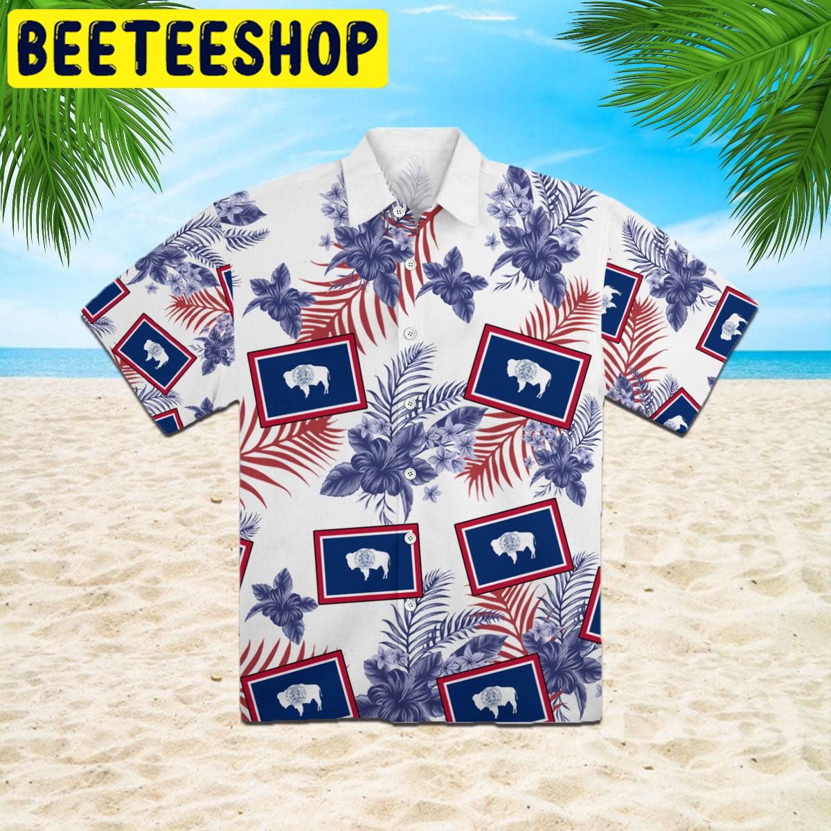 Wyoming Proud Hawaiian Shirt