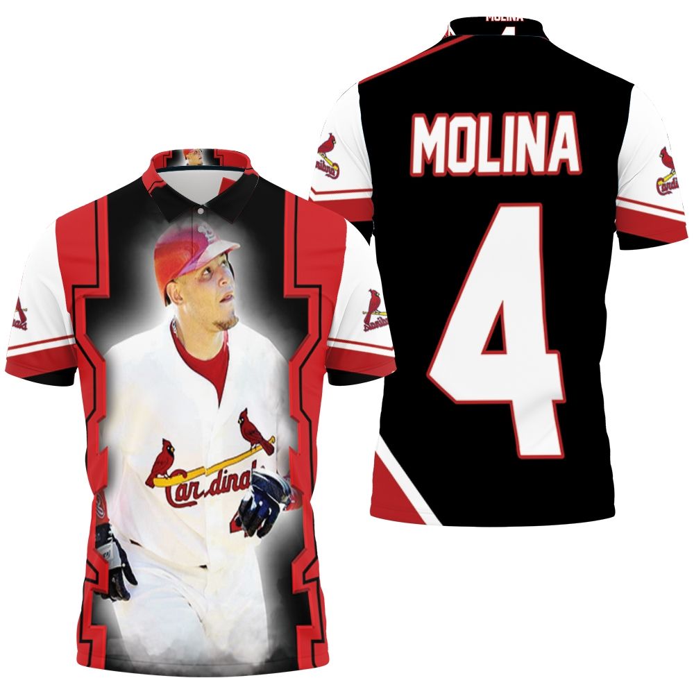Yadier Molina St Louis Cardinals Best Players Busch Stadium Background ...