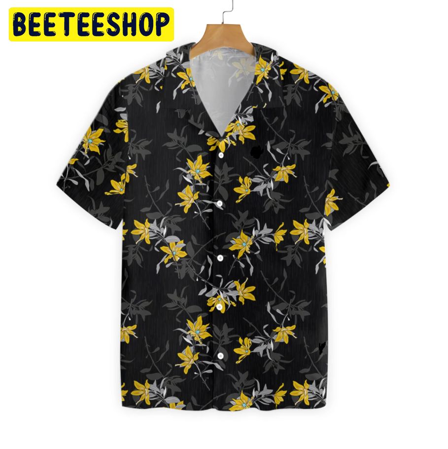 Yellow Floral Flower Trending Hawaiian Shirt