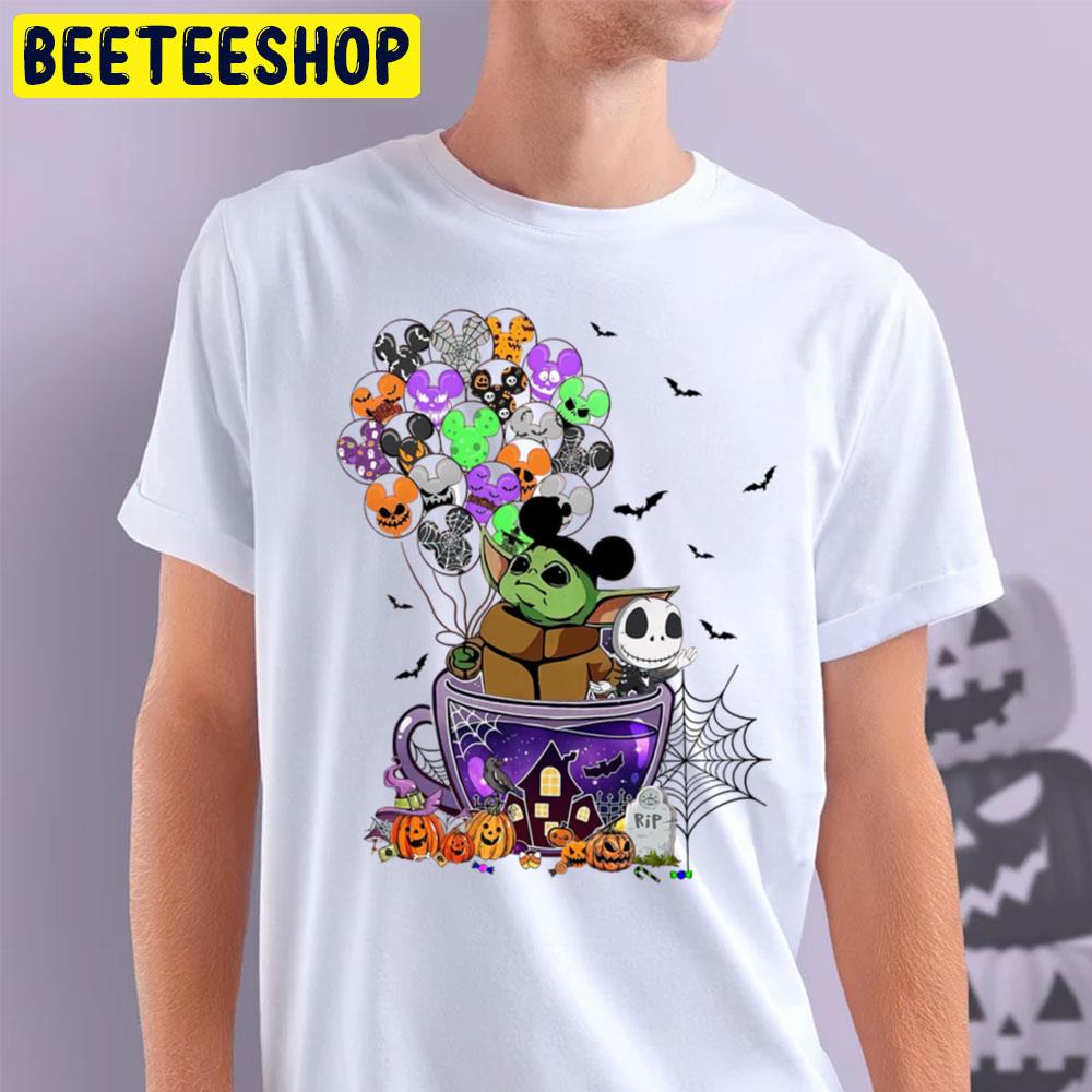 Yoda And Jack Halloween Trending Unisex T-Shirt