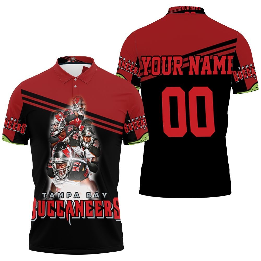 Yoda Tampa Bay Buccaneers Green Helmet Nfc South Champions Super Bowl 2021 Personalized 3D All Over Print Polo Shirt