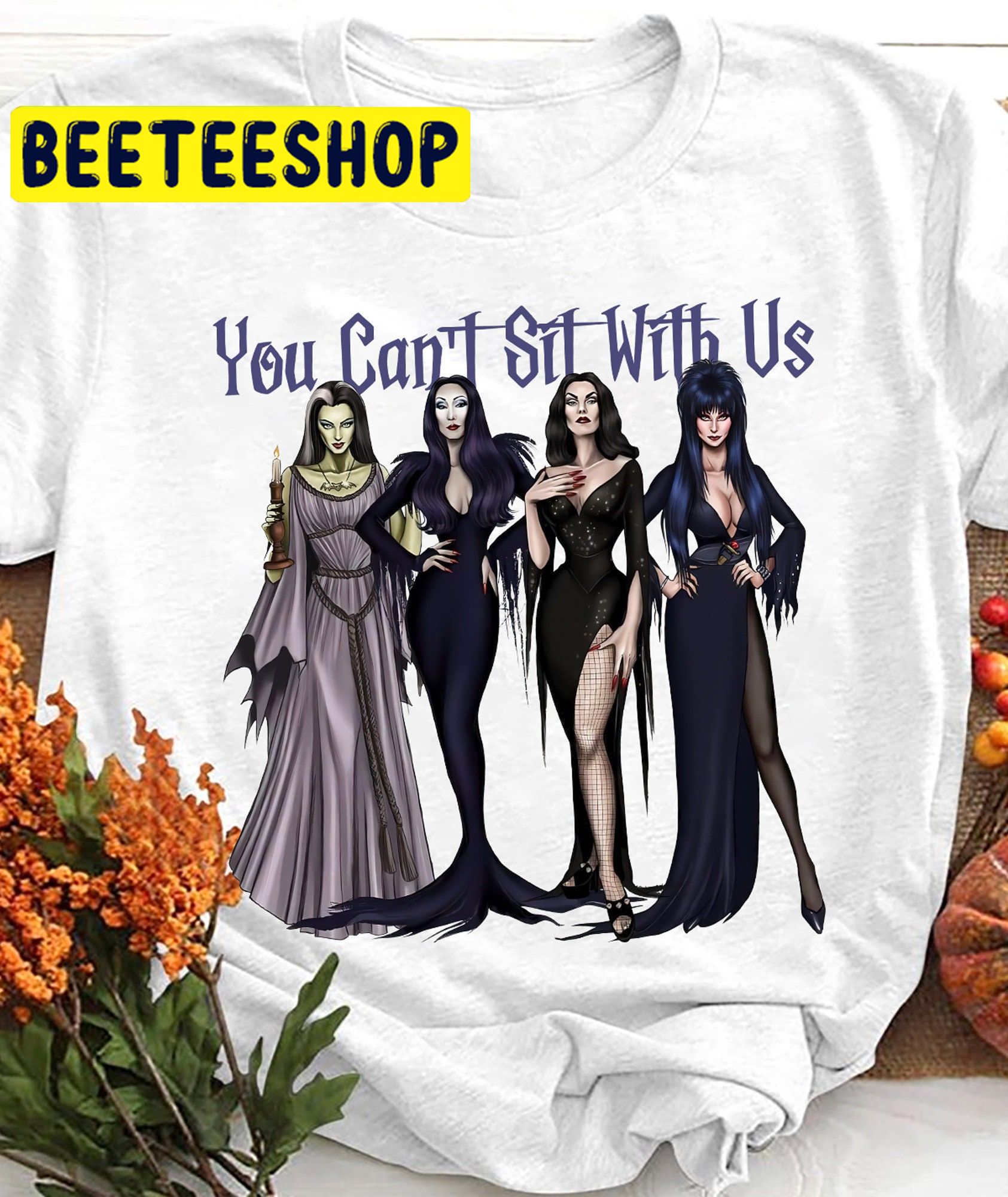 You Can’t Sit With Us Retro HalloweenTrending Unisex Shirt