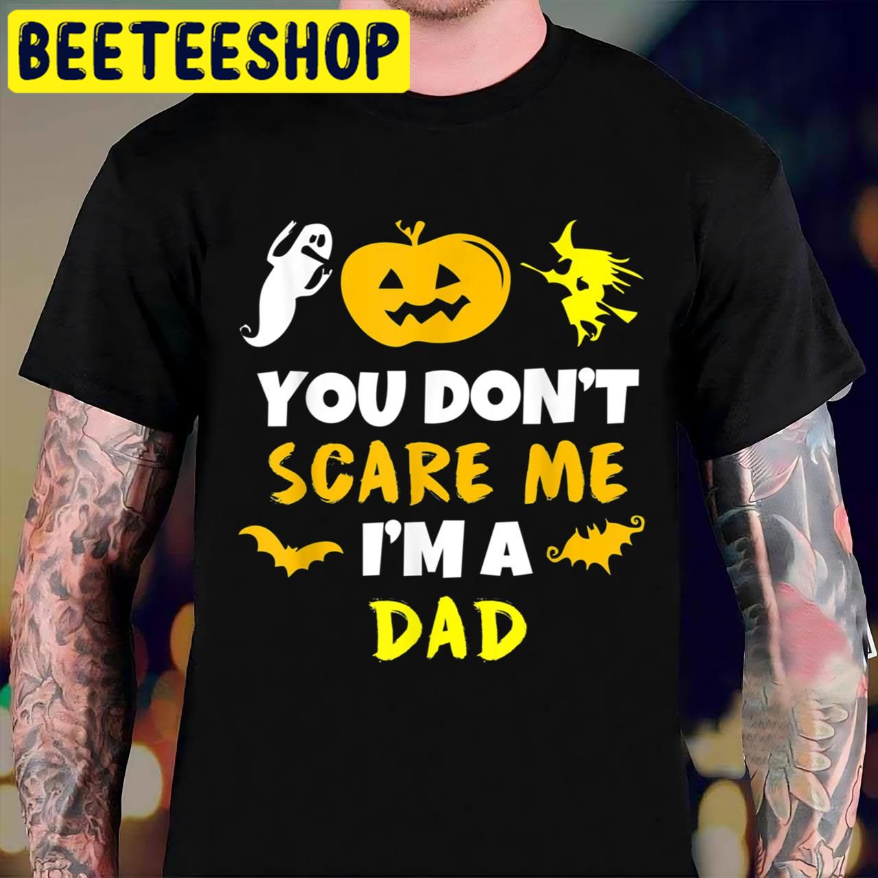 You Don’t Scare Me Single Dad Halloween Trending Unisex T-Shirt