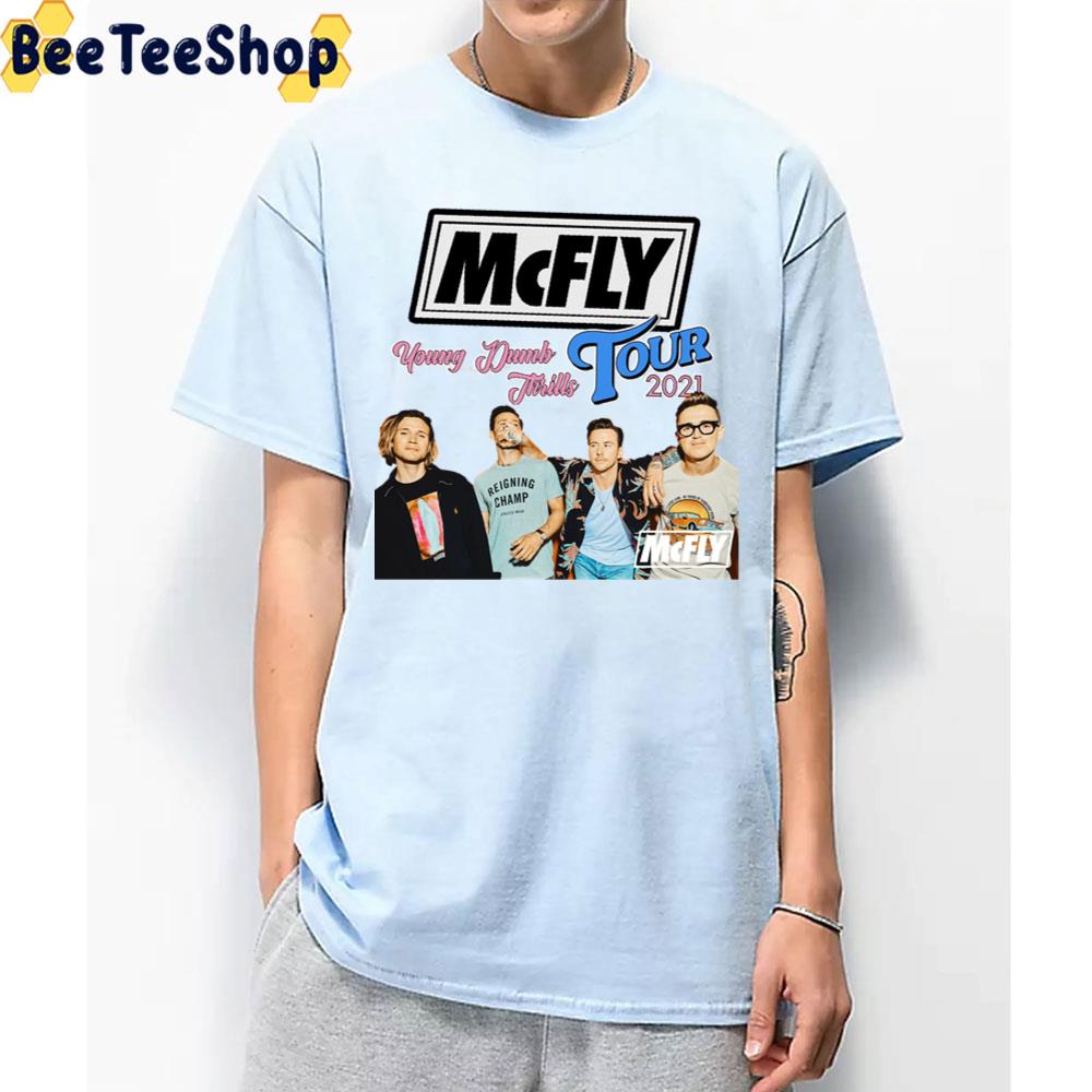 Young Dumb Thrills Tour 2021 Mcfly Band Trending Unisex T-Shirt