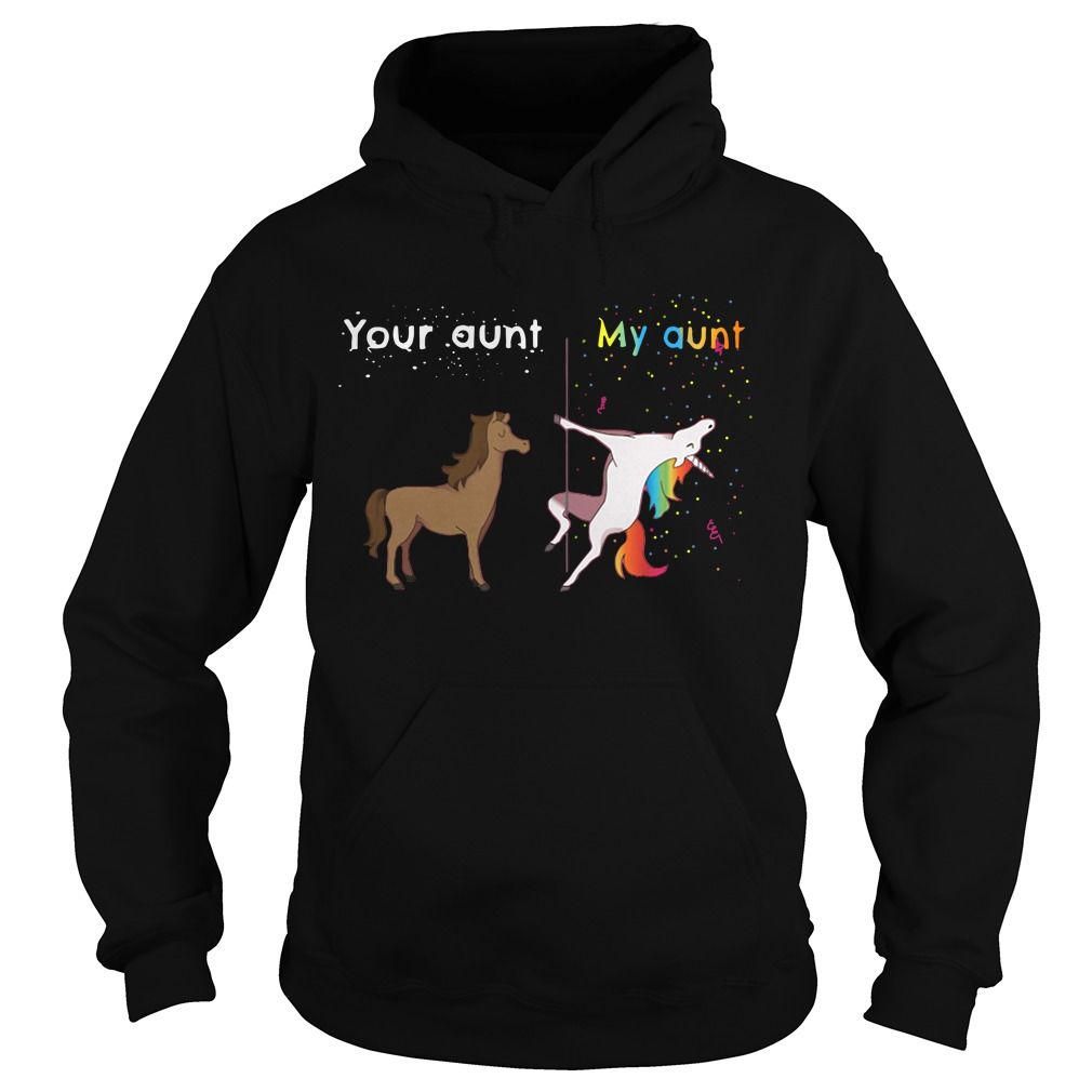 Your Aunt And My Aunt Horses Unicorn Lovers Polo Dance Nephew Niece Funny 3D All Over Print Polo Shirt