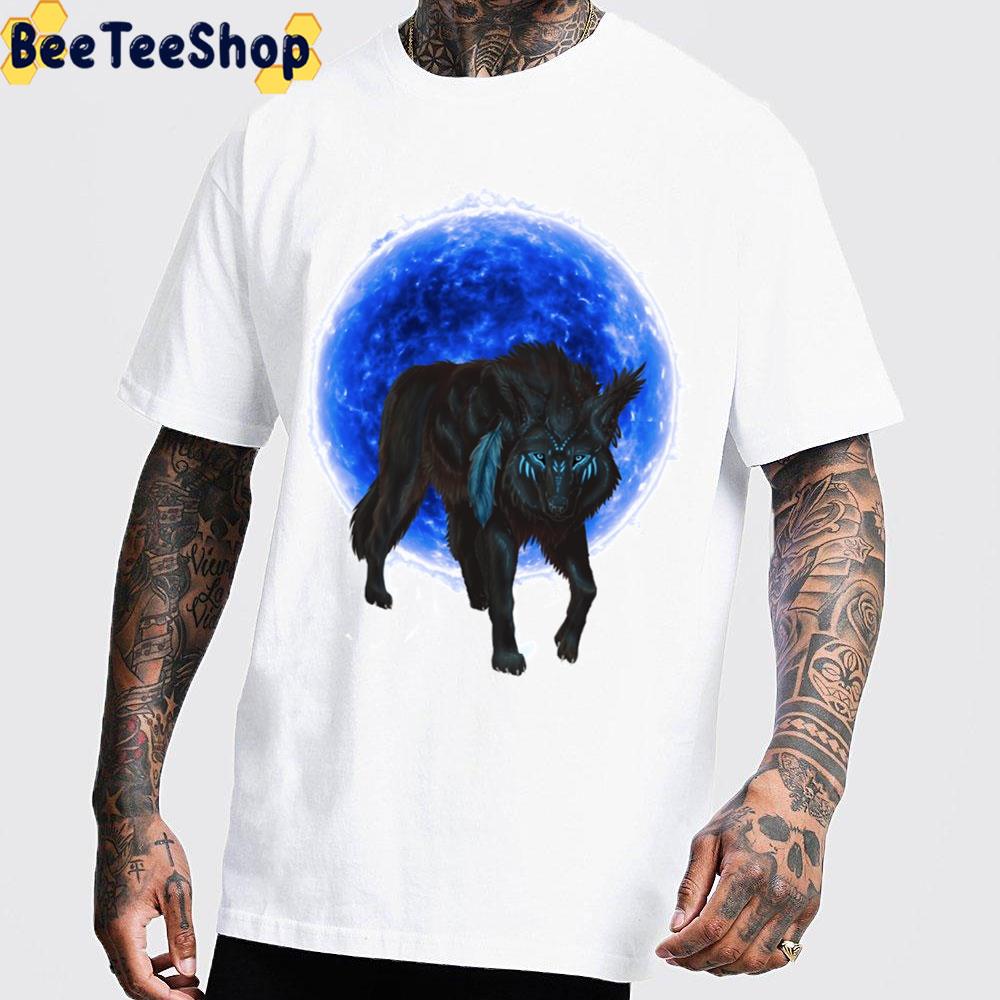 Zidika Blue Moon Graphic Trending Unisex T-Shirt