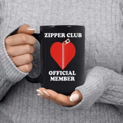 Zipper Club Official Member Open Heart Surgery Mug