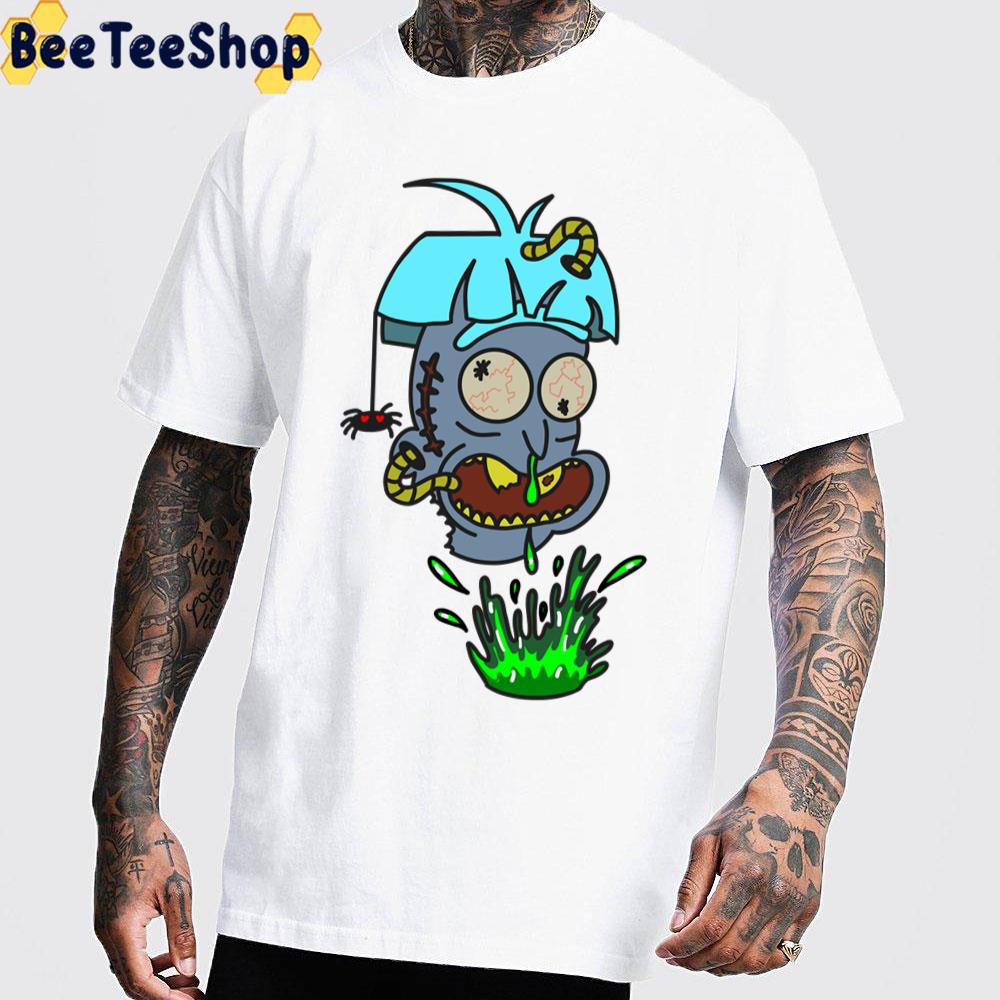 Zombie Dumb Rick Funny Rick And Morty Halloween Trending Unisex T-Shirt