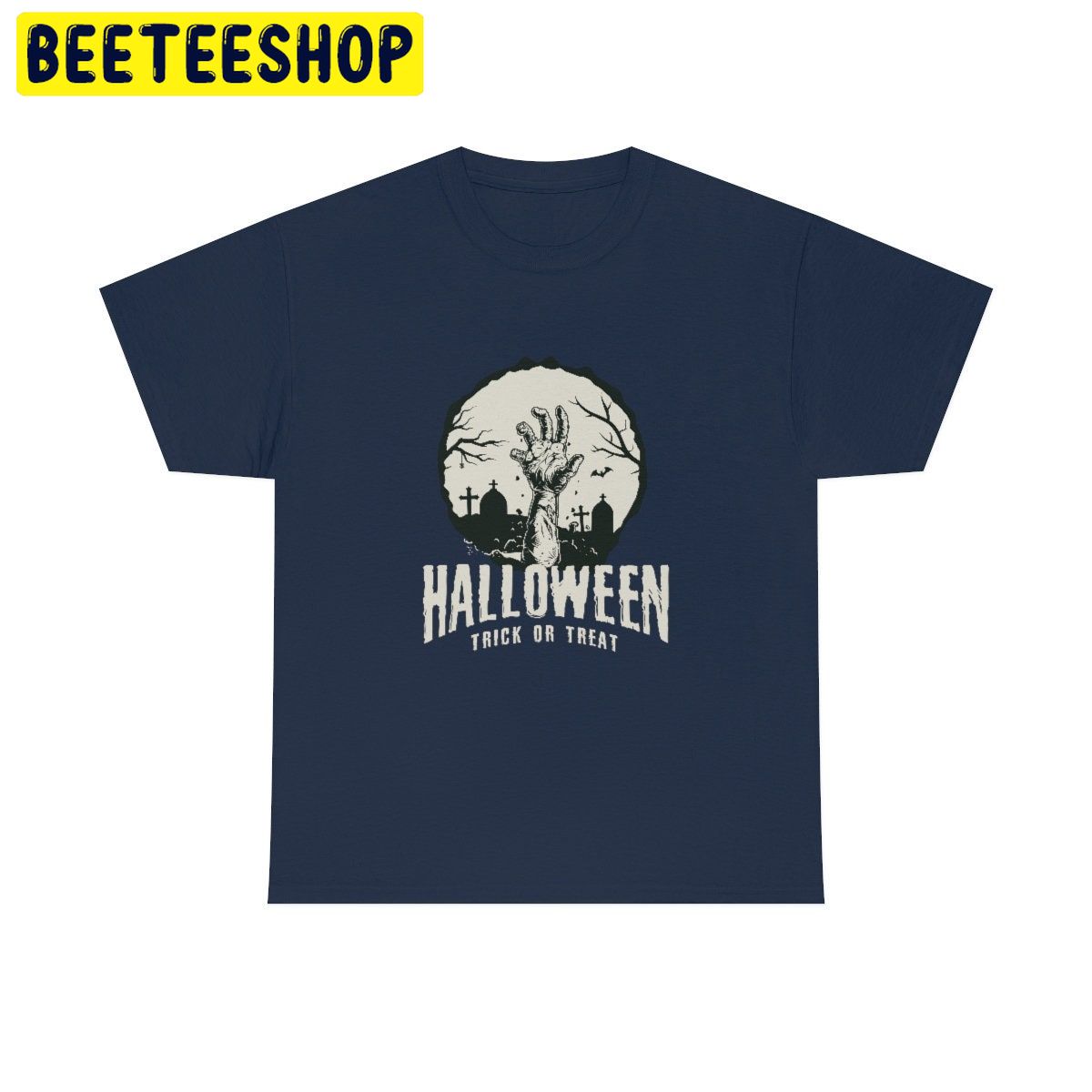 Zombie Hand Halloween Trick Or Treat Trending Unisex Shirt