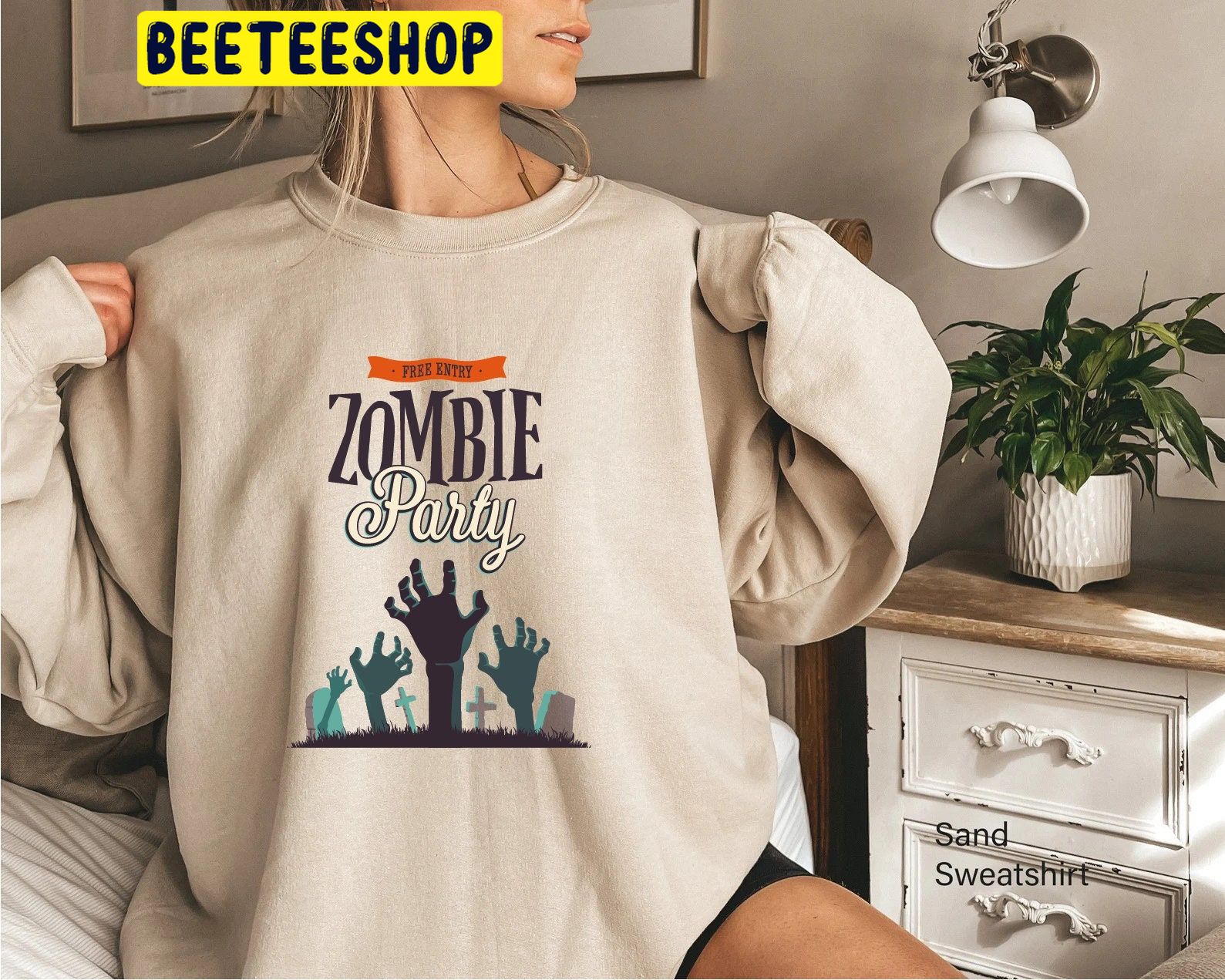 Zombie Hands Party Halloween Trending Unisex Shirt