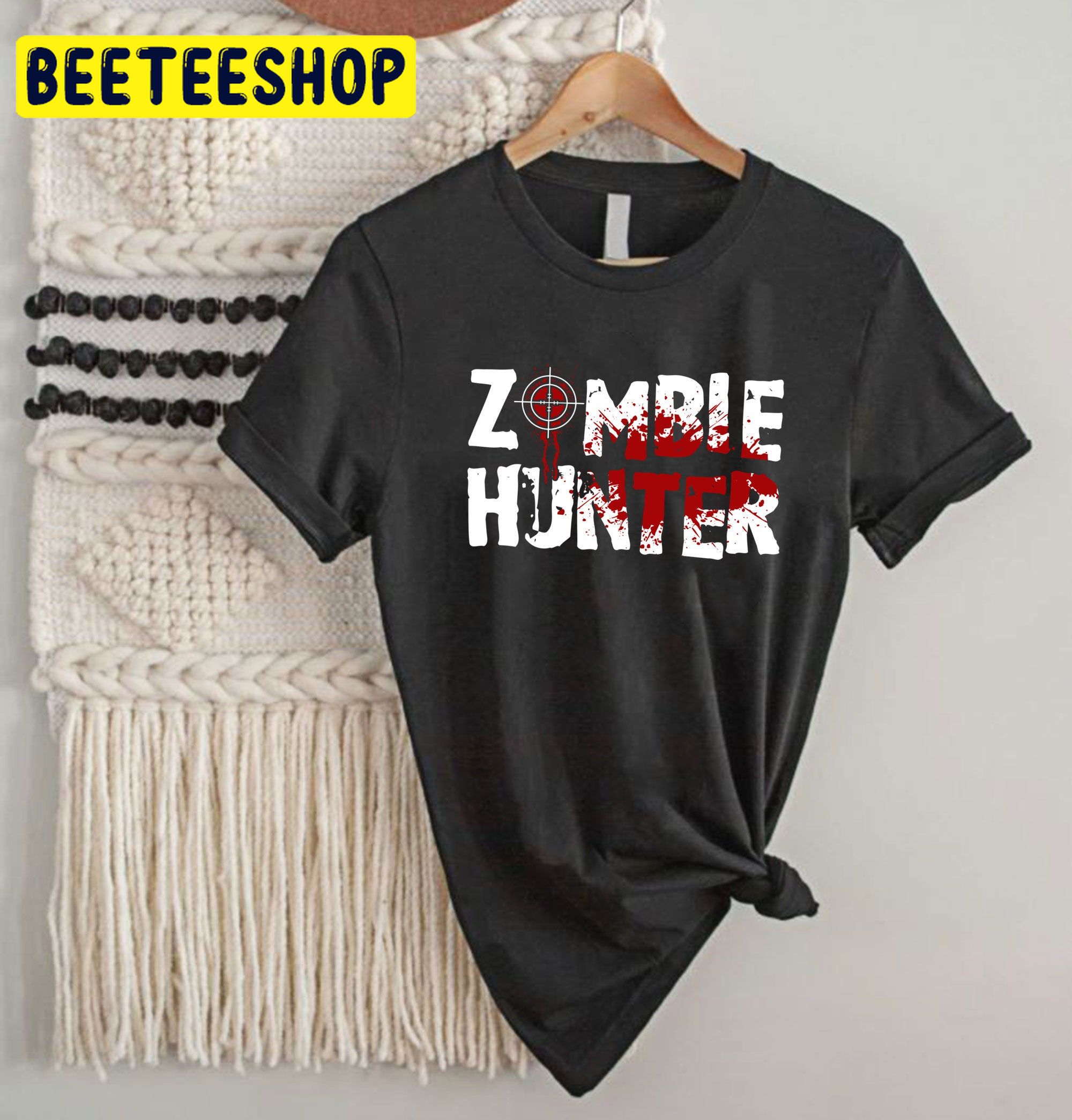 Zombie Hunter Halloween Trending Unisex Shirt