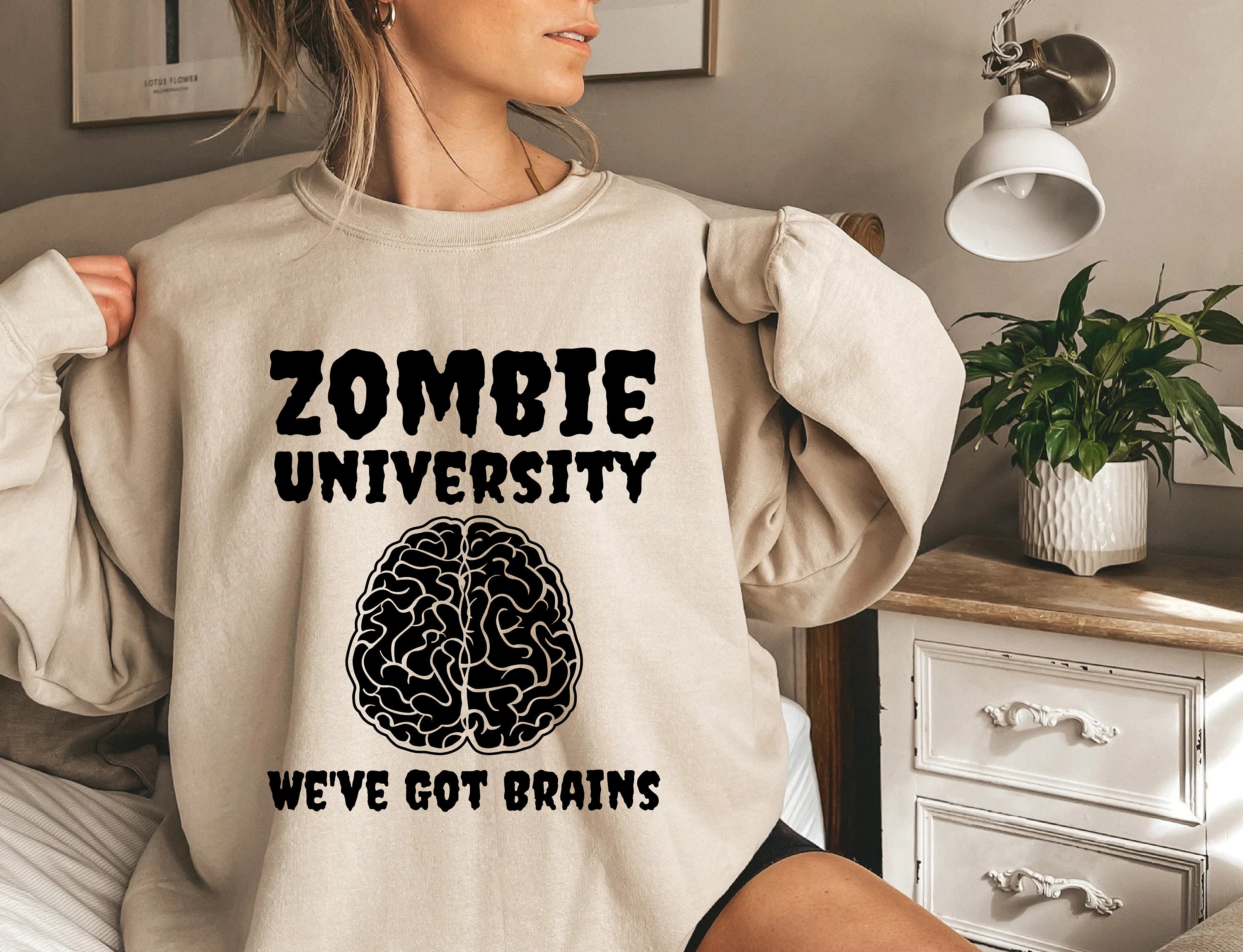 Zombie University Halloween Sweatshirt