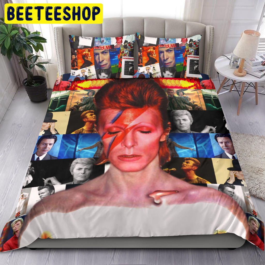 80s Album David Bowie Bedding Set