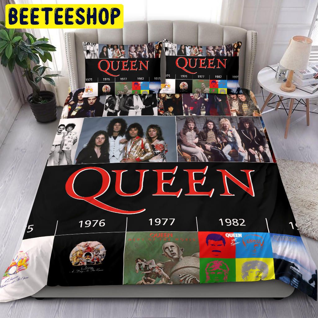 80’s Albums Queen Rock Band Bedding Set