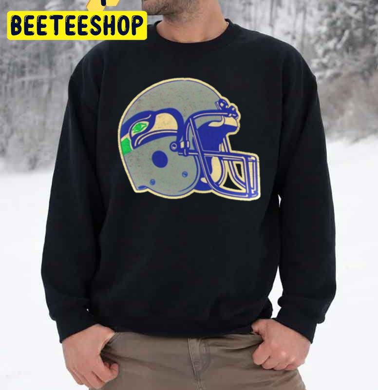 80’s Seahawks Helmet Retro Football Trending Unisex Sweatshirt