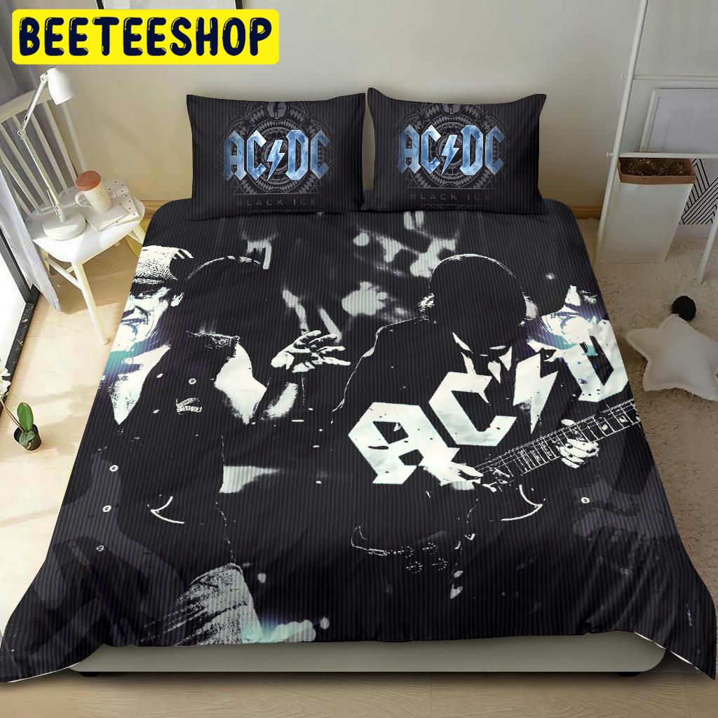 80s Vintage Art ACDC Bedding Set