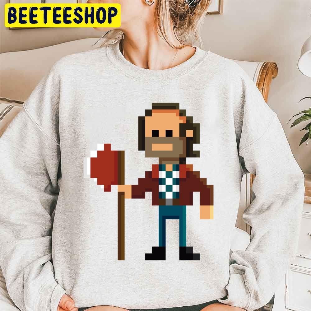 8bit Shining Jack Halloween Trending Unisex Sweatshirt