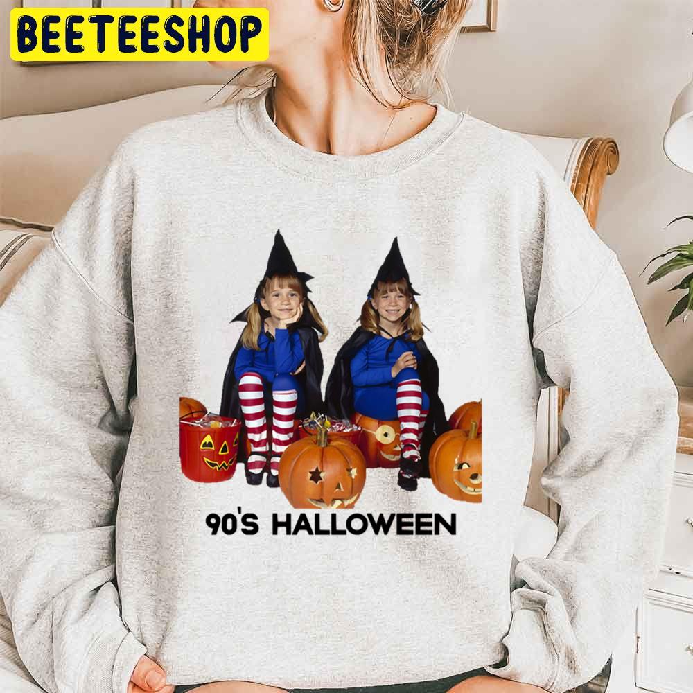 90’s Halloween Double Double Toil And Trouble Unisex Sweatshirt