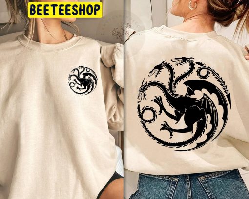 Fire And Blood Targaryen House Of Dragon Double Side Trending Unisex Sweatshirt