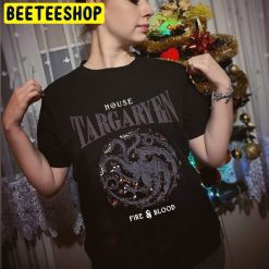 House Targaryen Fire And Blood House Of Dragon Trending Unisex Shirt