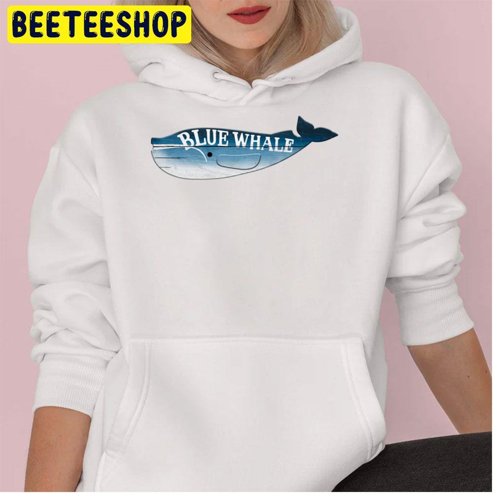 A Blue Whale Casts Dark Shadows Unisex Hoodie