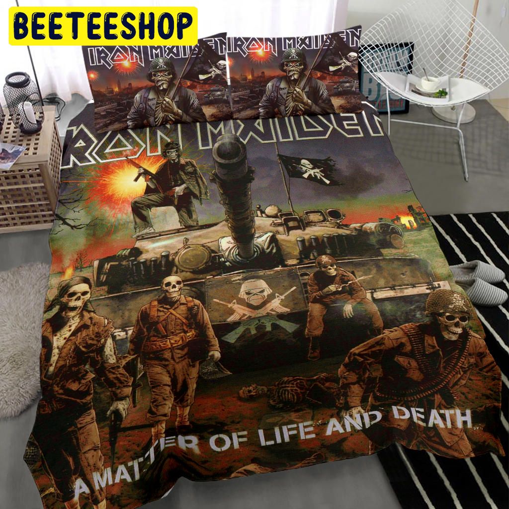 A Matter Of Life And Death Iron Maiden Bedding Set