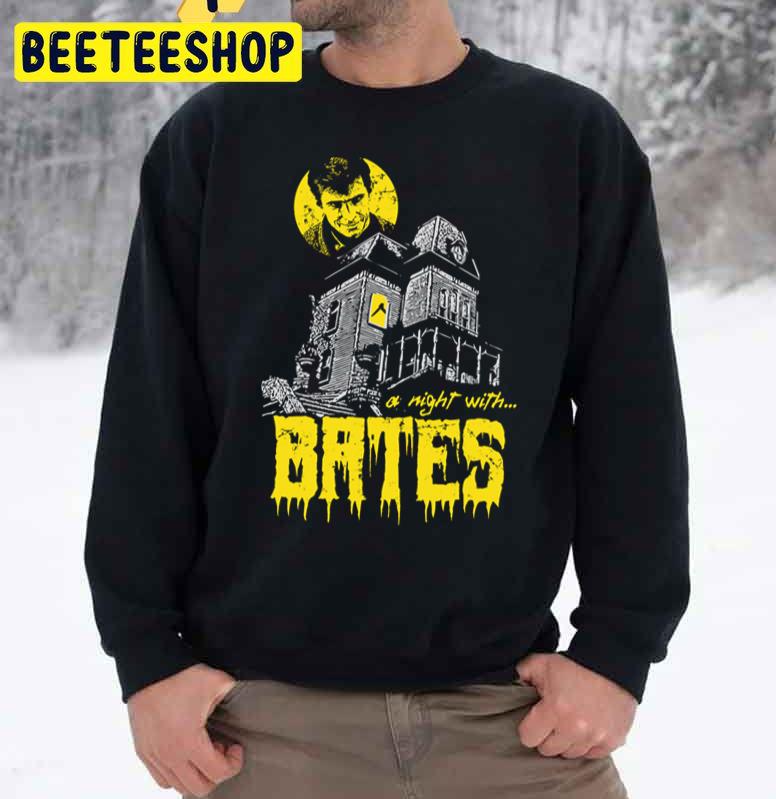 A Night With Bates Halloween Trending Unisex Sweatshirt