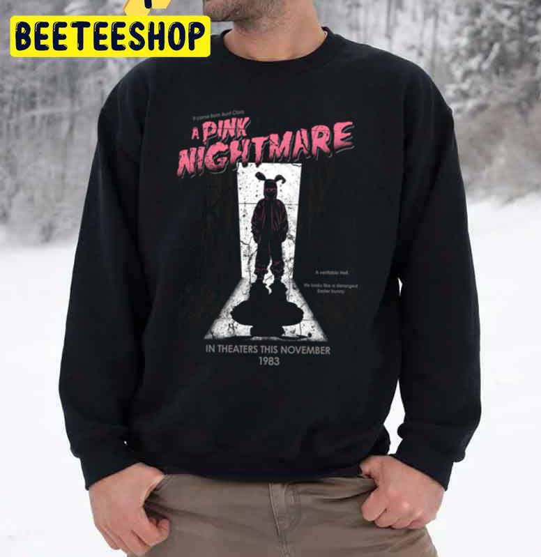 A Pink Nightmare In Thesters This November Halloween Trending Unisex Sweatshirt