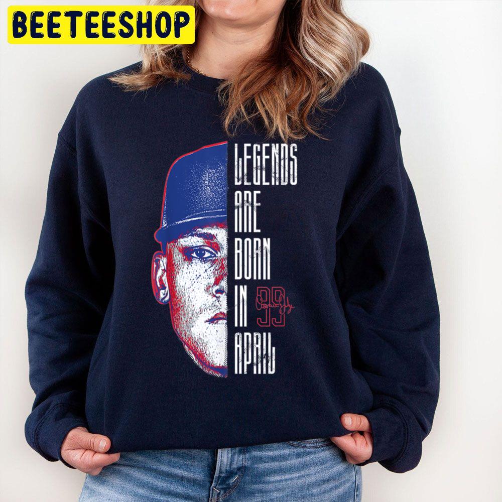 Aaron Judge Legends Are Born Apparel Baseball Trending Unisex Sweatshirt