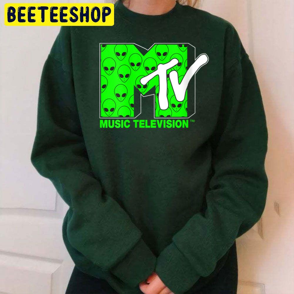 Alien Neon Music Television Trending Unisex Sweatshirt