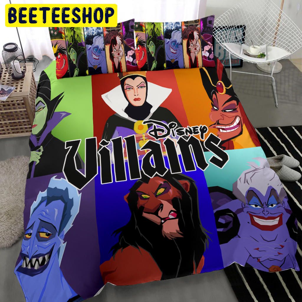 All Disney Villain’s Bedding Set