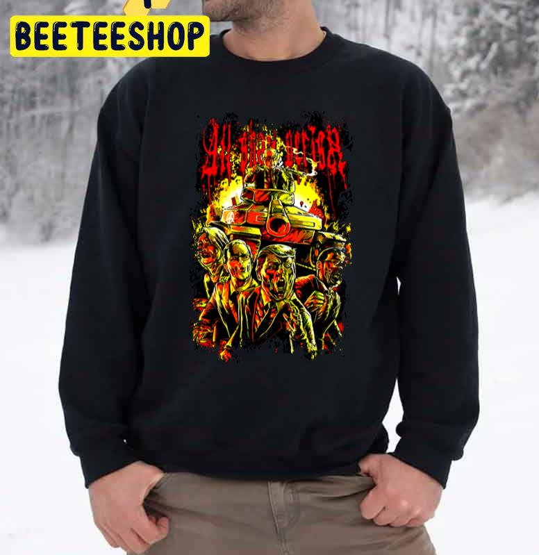 All Shall Perish Artwork Trump Halloween Unisex Sweatshirt