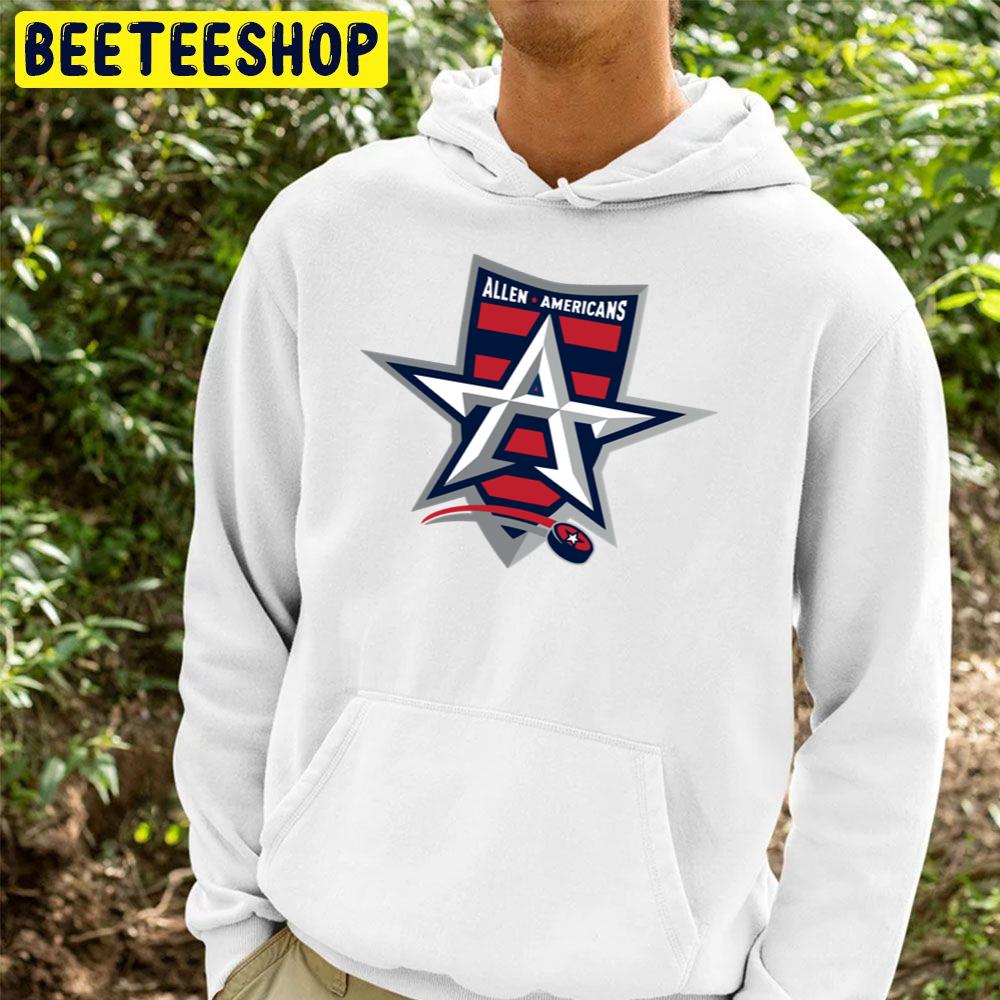 ALLEN AMERICANS Hockey Logo1 Pullover Hoodie for Sale by