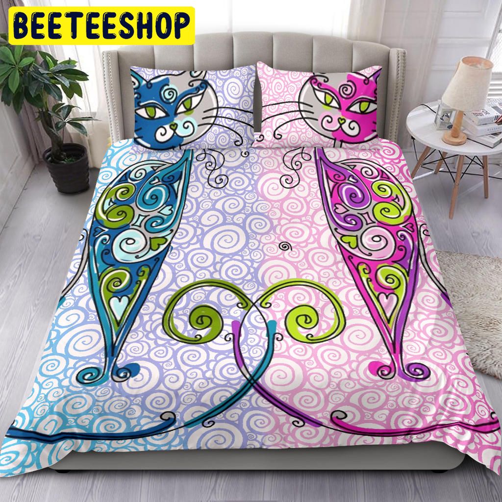 Art Cat Bedding Set