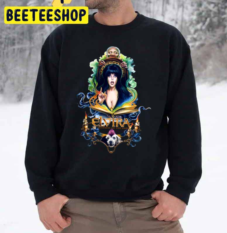 Art Elvira Mistress Of The Dark Unisex Sweatshirt