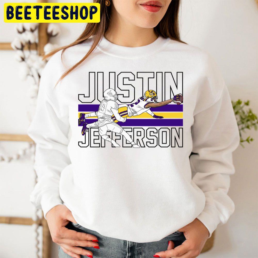 Art Justin Jefferson Football Player Trending Unisex Sweatshirt