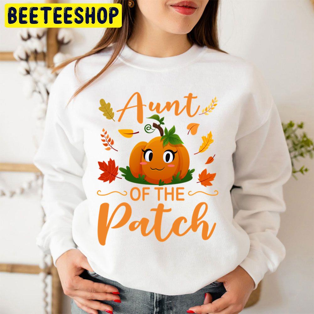 Aunt Of The Patch Pumpkin Halloween Trending Unisex Sweatshirt