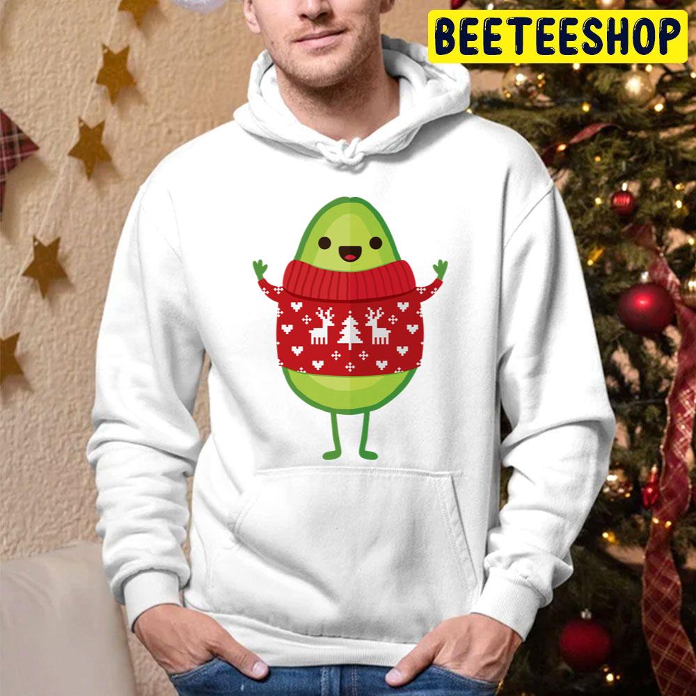 Avocado Merry Christmas Trending Unisex Hoodie