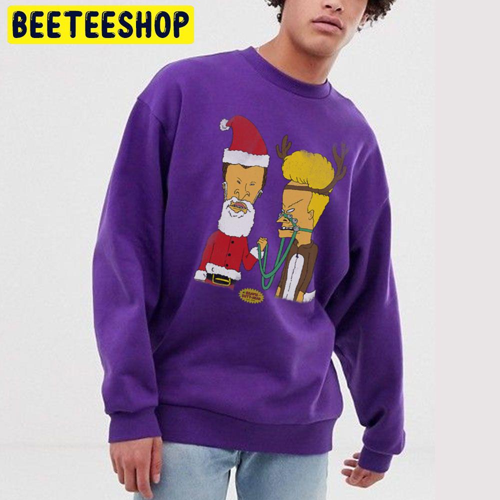 Beavis And Butt-Head Christmas Costumes Trending Unisex Sweatshirt