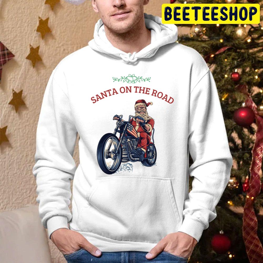 Bickers Santa On The Road Christmas Trending Unisex Hoodie