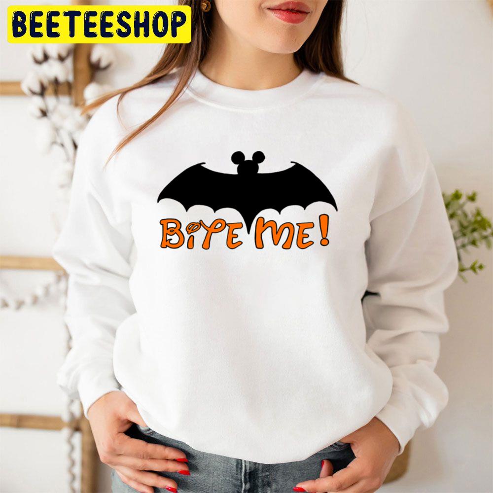 Bite Me Bat Mickey Ear Trending Unisex Sweatshirt