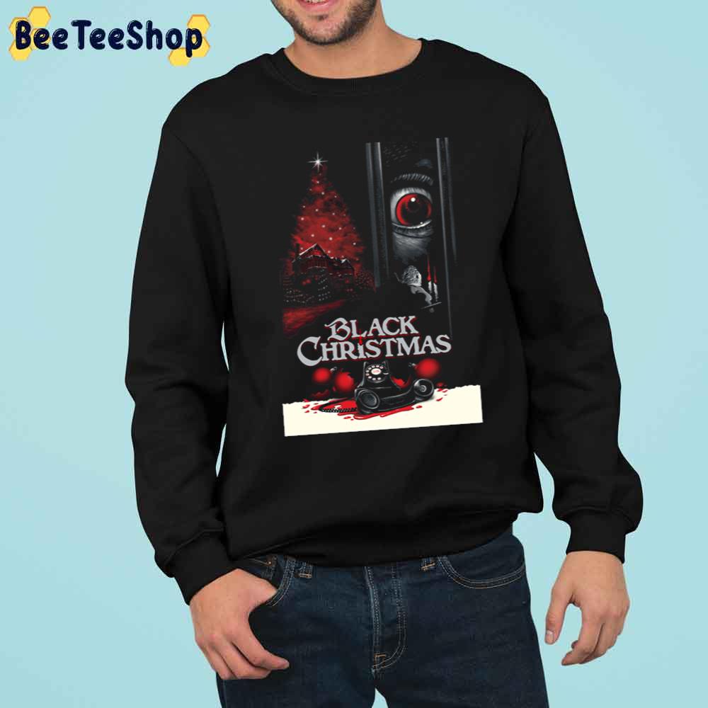 Black Christmas Horror Christmas Movie Trending Unisex Sweatshirt