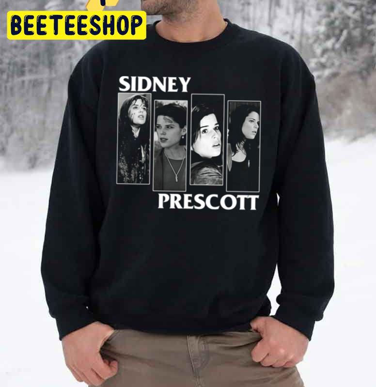 Black White Art Sidney Prescott Halloween Trending Unisex Sweatshirt