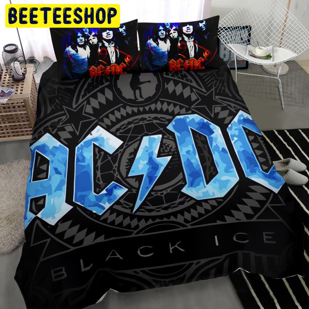 Blue Art ACDC Bedding Set