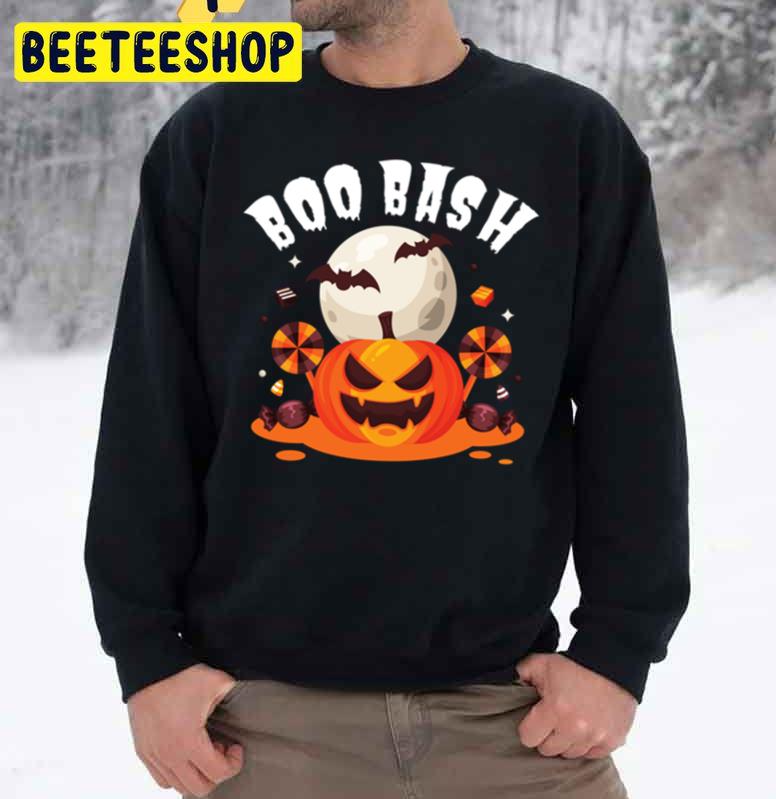 Boo Bash Pumpkin Halloween Unisex Sweatshirt